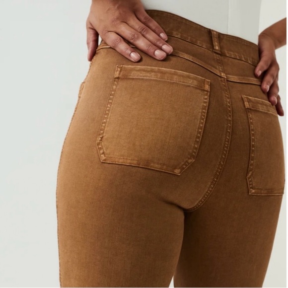 SPANX Acorn Stretch Twill Pants - Picture 3 of 8